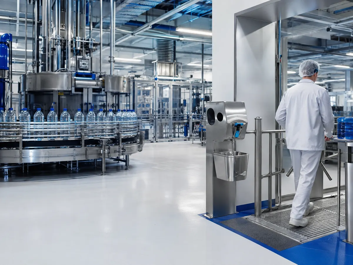 Beverage and bottling hygiene environment