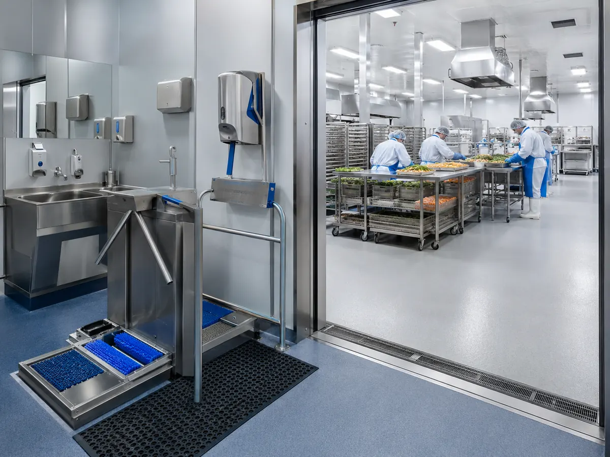 Central kitchen hygiene environment