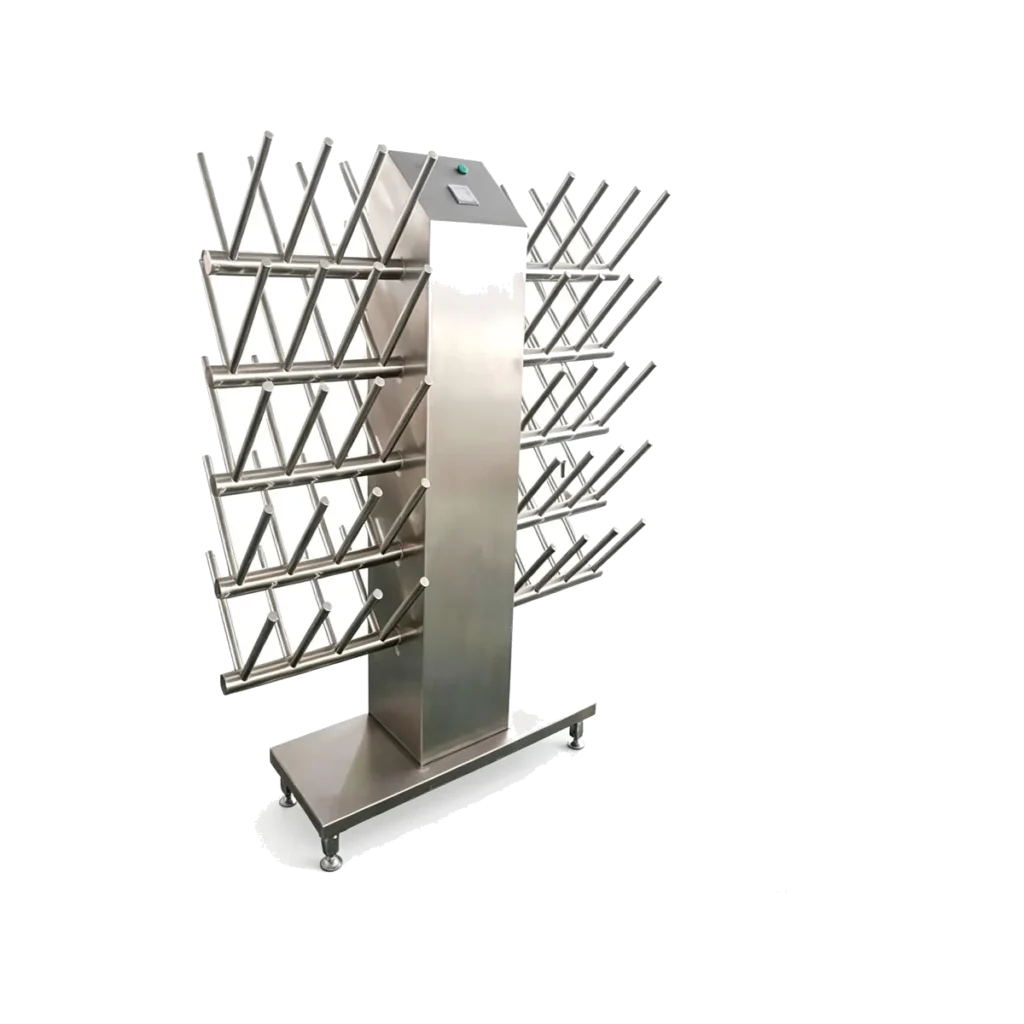 40-Pair Straight-Tube Boot Drying Rack