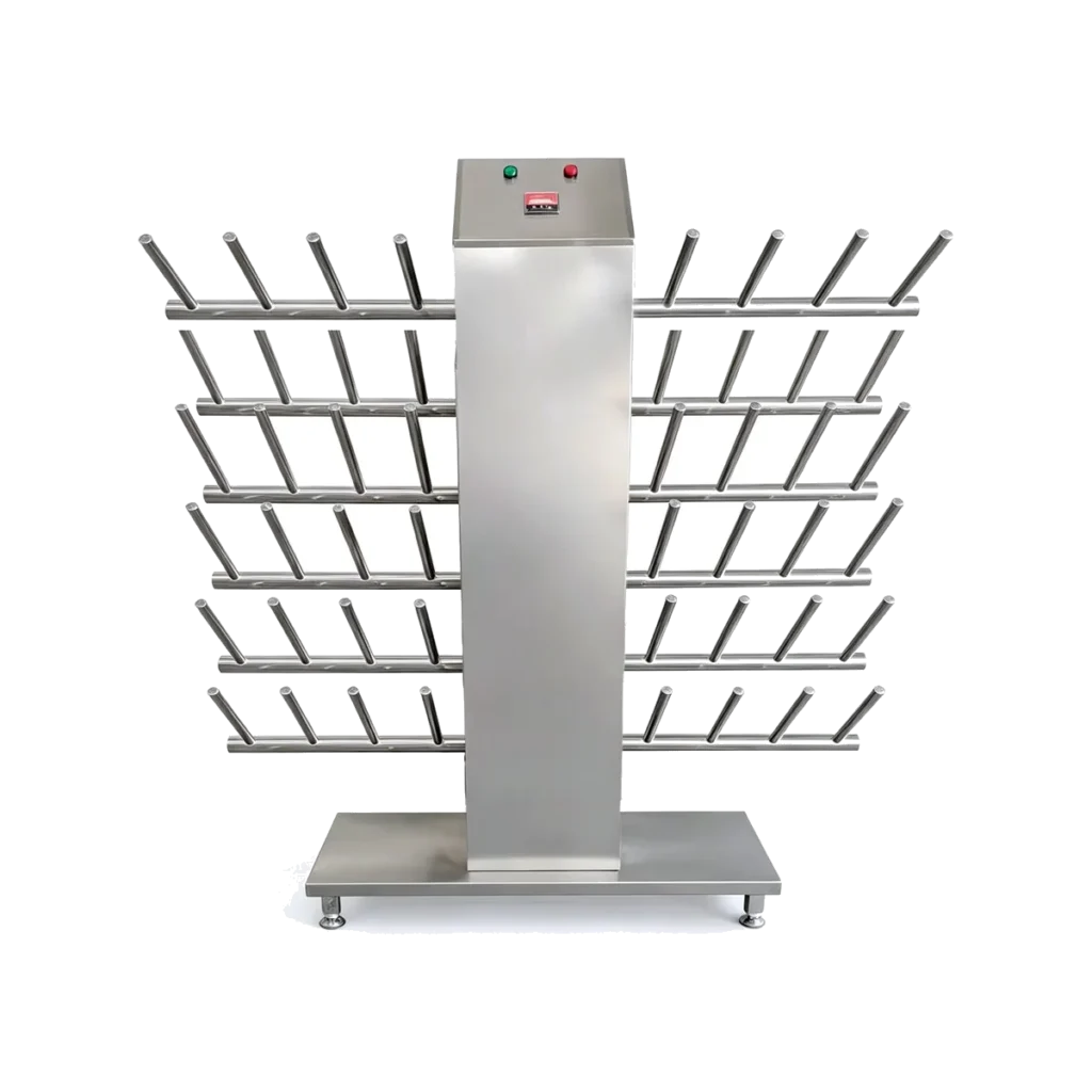 24-Pair Straight-Tube Boot Drying Rack