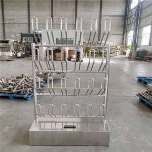 12-Pair Curved-Tube Boot Drying Rack image 5