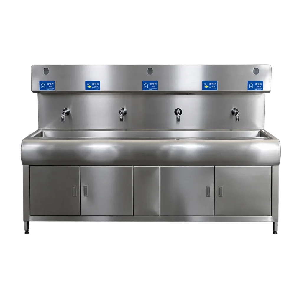 Four-Station Smart Hand-Washing Station