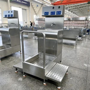 Estação inteligente de lavagem das mãos de posição única com gabinete, cuba de imersão e pedal image 4