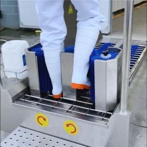 Durchlauf-Stiefelwaschanlage mit Desinfektionsbecken image 5
