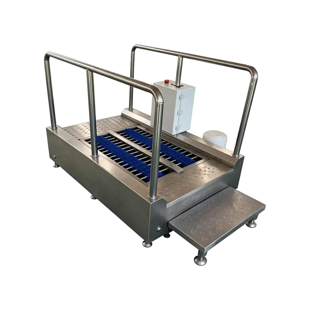 Channel-Type Boot Sole Washing Machine