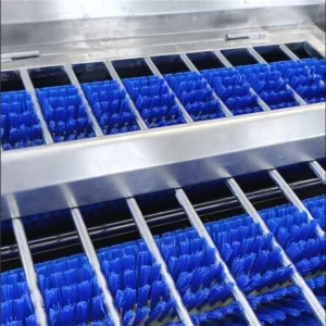 Hand-Wash Sink Type Boot-Sole Washer with Disinfection & Access Control – Wastebasket Type image 2