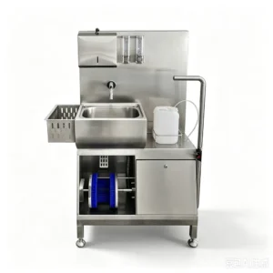Multifunctional Mini Boot Washer with Hand-Wash Sink image 2