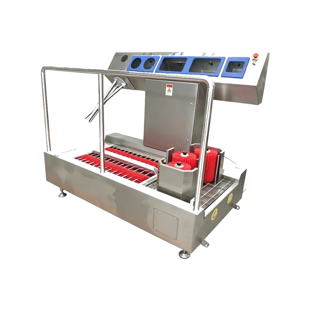 New Integrated Boot Washing, Hand Sanitizing & Access Control Unit – Model 18