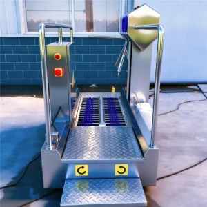 Boot Sole Washing, Hand Washing & Disinfection Access Control Unit – Model 14 image 4
