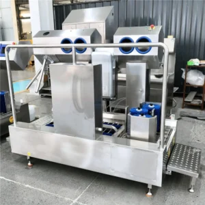 Integrated Boot Washing, Hand Washing & Disinfection Access Control Unit – Model 12 image 2