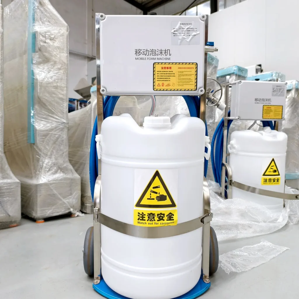 Mobile Diaphragm-Pump Foam Cleaning Machine